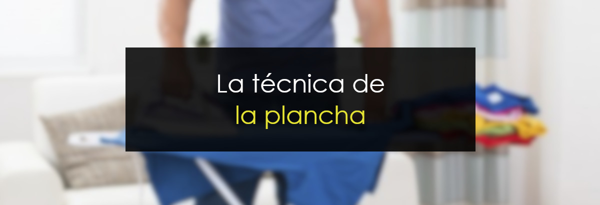 La técnica de la plancha miniautra