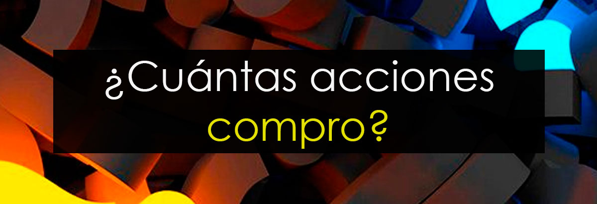 ¿Cuántas acciones compro? miniatura